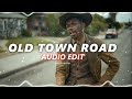 Old town road  audio edit  the d lyrics club