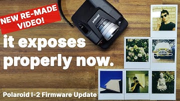 The Polaroid I-2 is better now! Firmware update fixes auto exposure issues!