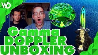 CS:GO CaseOpening - Bajonett Gamma Doppler FN UNBOXING Reaktion