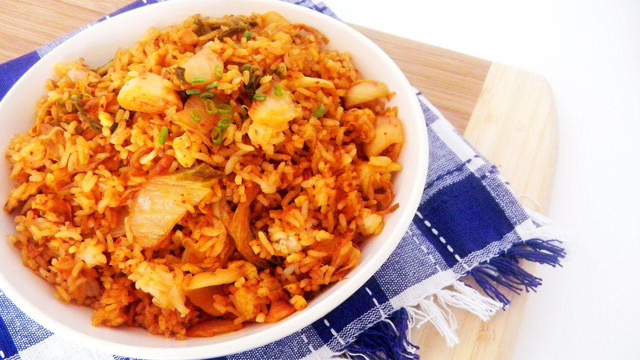 キムチライス 日本語）Kimchi Fried Rice | キムチチャーハン - YouTube