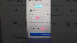 Криптопорфтель на 5000 рублей. Потенциал роста 300% #cryptocurrency #btc #solana #xrp #криптовалюта