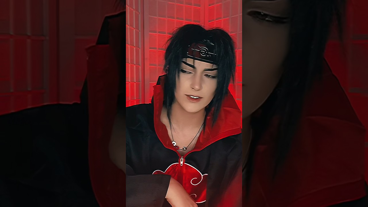 So I cosplayed Itachi ✨ #itachi #itachicosplay #cosplayer