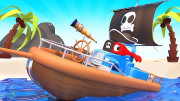 Superveok Carl - Superauto on beebisid päästev piraadiveok - Superauto Carl Autolinnas 🚚 ⍟