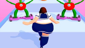 MAX LEVEL in Body Race 🍔🍅 - All levels gameplay IOS , Android