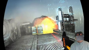 A Silent Virtual Reality Review : Oculus Rift Demo - Oculus Bots