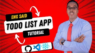 🚀 Build a Todo List App in VS Code with React CRUD Operations, useState, and GitHub Integration!