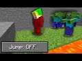 Hardcore Minecraft but I can't Jump...