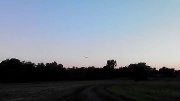 E-flite Apprentice sunset flying