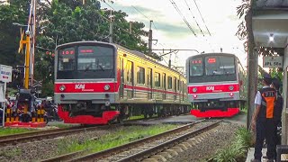 Download Lagu SUNSET MOMENT !! NONTON KRL COMMUTER LINE LINTAS KULON SAAT SORE HARI DI JPL 58A BINTARO MP3