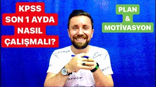 KPSS SON 1 AY NE YAPMALI? NE YAPMAMALI?Artı MOTİVASYON📌 90 ve ÜSTÜ PUAN ALMANIN REÇETESİ📌