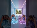THIS DOUBLE FLOOR IS SO IMPRESSIVE😱💙💜Blue Rose &amp; Purple Flower Epoxy Luxury Floor💜💙#epoxy#epoxyfloor