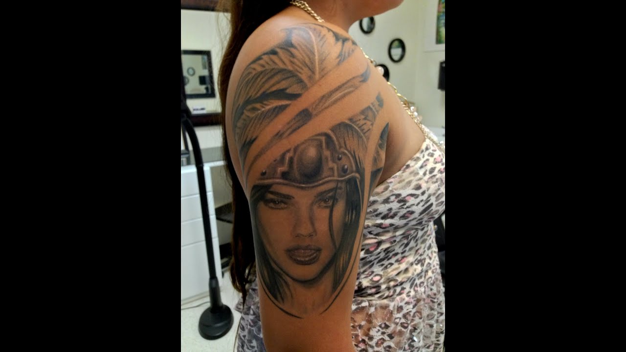 Aztec Girl Tattoos