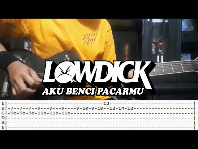 Lowdick - Aku Benci Pacarmu Guitar Tutorial + Tab class=