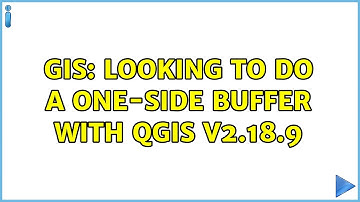 GIS: Looking to do a one-side buffer with QGIS v2.18.9