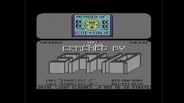 C64 Crack Intro : Starfleet 1985