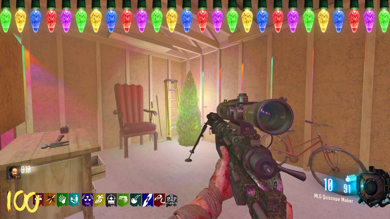 dlcl stanford CHRISTMAS EVE EASTER EGG CUSTOM ZOMBIES - BLACK OPS 3 CUSTOM ZOMBIES MOD GAMEPLAY! (BO3 Zombies)