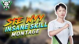STE Wyy Insane Skill Set | Top Fragger PEL | Pubg Mobile | EZ Gaming
