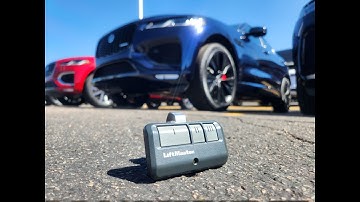 How to Program the HomeLink Garage Door Opener in your Jaguar F-Pace + Remove Existing Programming