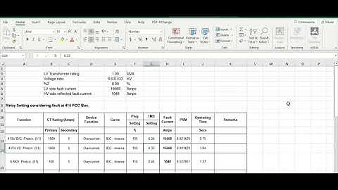 ETAP System Study - IDMT Overcurrent Relay Setting & Coordination II Manual Calculation (Part-5)