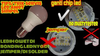 Cara Memperbaiki Lampu LED Philips Mati Total (bunyi mencuit)