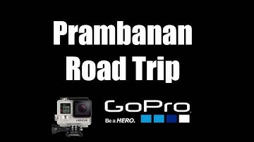 Prambanan Road trip, indonesia | Go Pro Hero 3+ | Virtual Trip