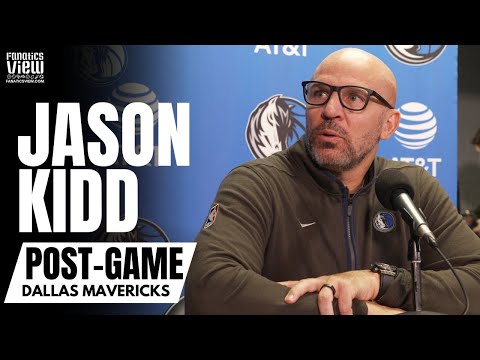 Jason Kidd Reacts to Kyrie Irving Debut With Dallas Mavericks: "He's All About Winning" | Post-Game