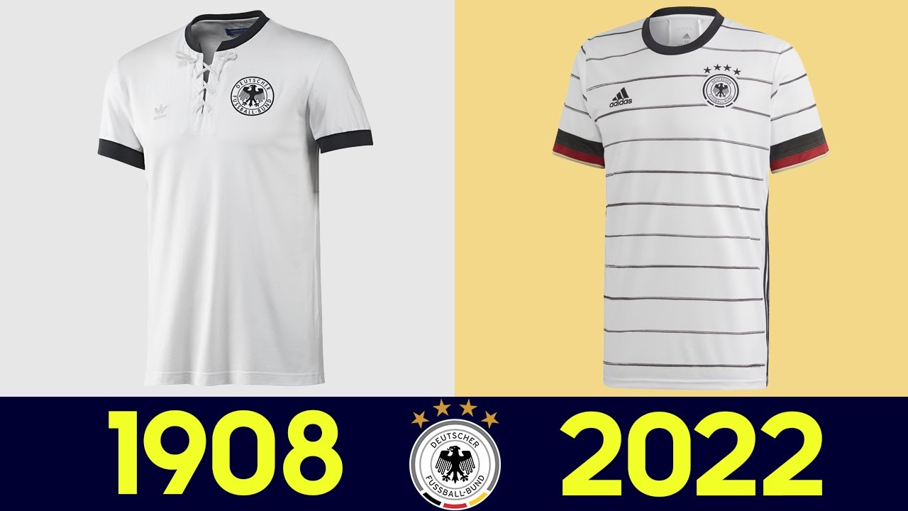 Germany's soccer traditions' jerseys
