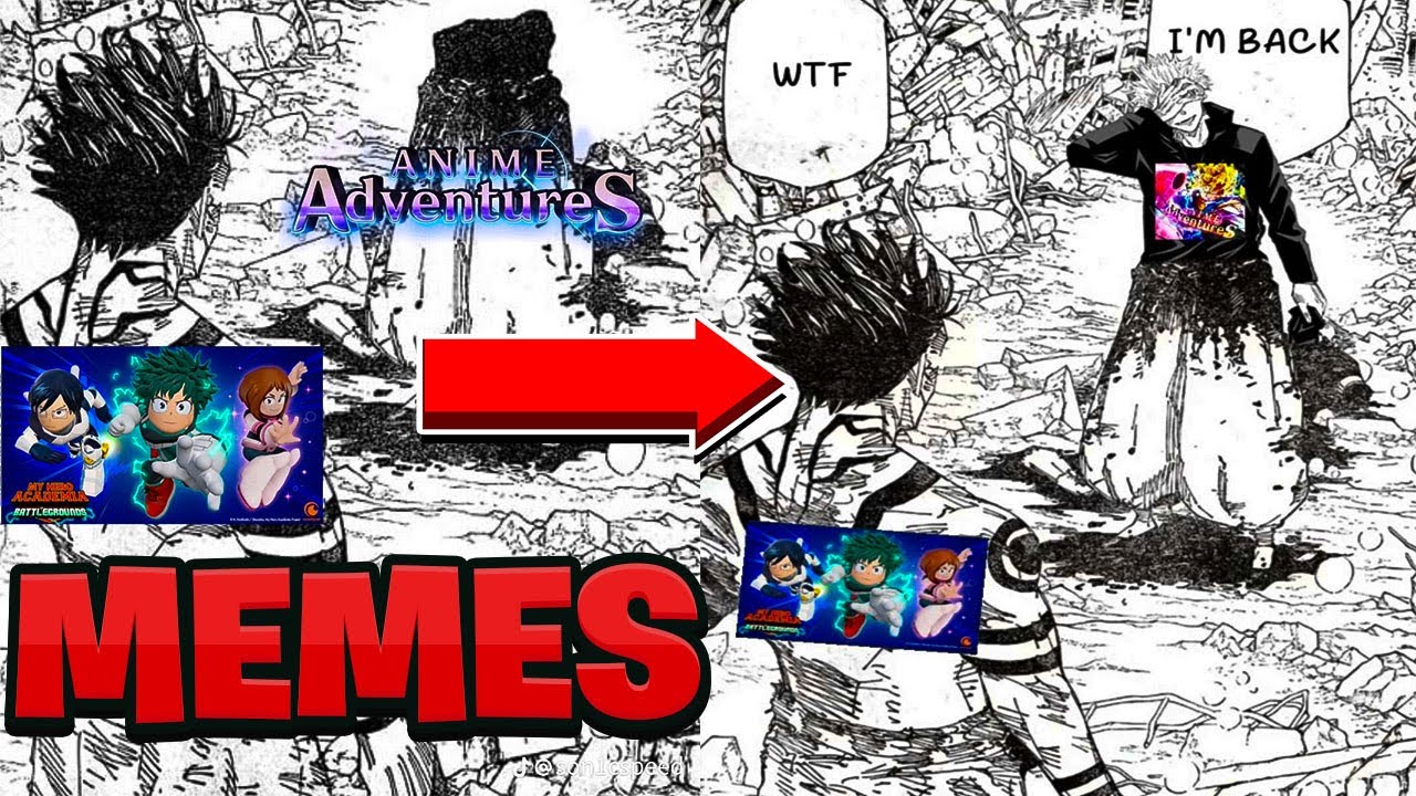 Anime adventures shutdown memes to keep you entertained while the game