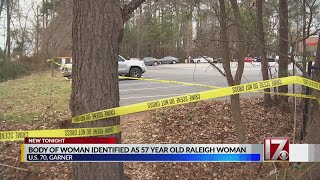 Woman found dead in wooded area in Garner, police say