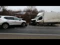 26.11.2020г - Две женщины не смогли разъехаться на трассе в Клепиковском районе Рязанской области.