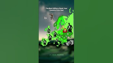 The Best Military Rank YourCountry Ever Had #countries #map #mapping #europe #shorts #fypシ
