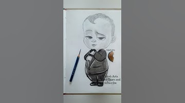 Drawing Boss Baby. #shorts #drawing