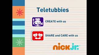 Teletubbies Nick Jr Curriculum Board 2010-2012 Fanmade