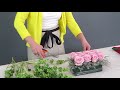 Aprende a hacer un arreglo floral de Rosas