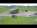 Building a Pole Barn in under 3 minutes Building a Pole Barn in under 3 minutes