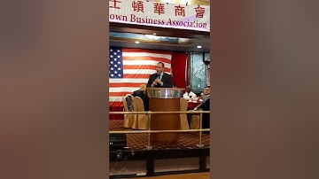 Aaron Michlewitz Speaks at Chinatown Business Association Spring Banquet