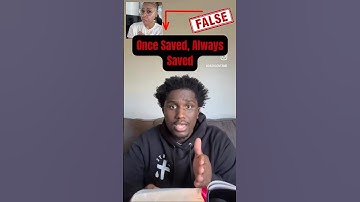 The Truth Behind Once Saved, Always Saved ‼️ #christian #jesus #shorts #reactionvideo #subscribe