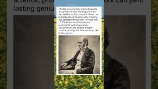 😱 Why Charles Darwin’s 3-Hour Workday Changed the World #shorts #facts