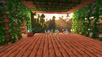 JUNGLE SUNRISE - Minecraft 2k (1440p) - Complementary Shaders - Java 1.19 - AMD Radeon 6950xt