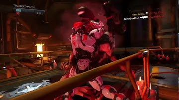 Doom beta - demon kill streak and getting glory killed as the revenant
