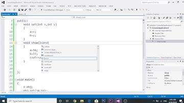 const data member and function in c++