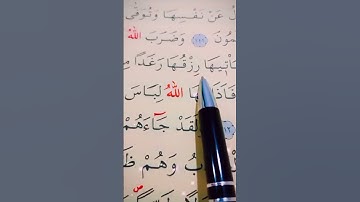 سورة النحل الأية 111 إلى 112 القارئ سعد الغامدي 🤍
