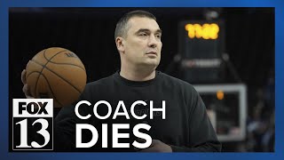 Golden State coach dies of heart attack; Warriors-Jazz game postponed