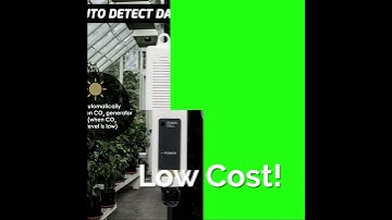 CO2 Controller & Monitor Auto Detect Day Night