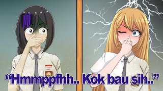  Perang Batin Dewi Vs Rini Di Toilet Cewek - Drama Animasi Sekolah Kode Keras Cowok Dari Cewek