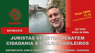 INSIEME AO VIVO | Cidadania Italiana a ítalo-brasileiros em debate