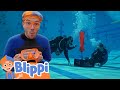 Blippi Goes Scuba Diving | Magic Stories and Adventures for Kids | Moonbug Kids