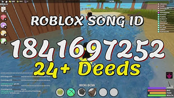 24+ Deeds Roblox Song IDs/Codes
