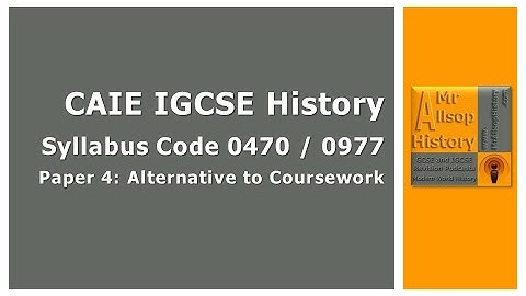 Tips voor examen Paper 4 CIE IGCSE Geschiedenis 0470/0977: herhaling voor geschiedenisexamens