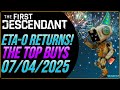 ETA-0 Shop Update! Top Picks This Week for 07/04/25 | The First Descendant